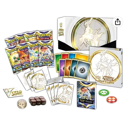 Pokemon TCG: Sword & Shield-Brilliant Stars Elite Trainer Box