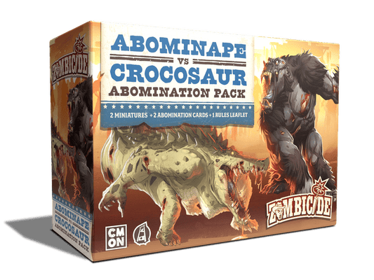 Zombicide: Undead or Alive - Abominape vs Crocosaur Kickstarter Exclusive Abomination Pack