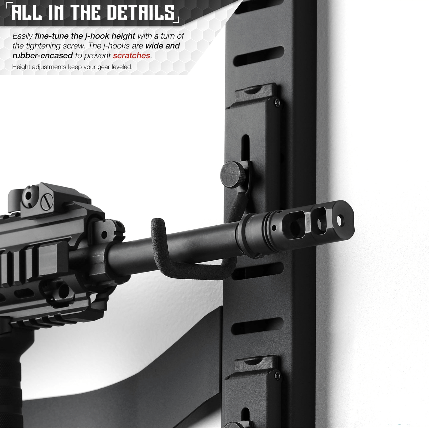 Horizontal Wall Rack