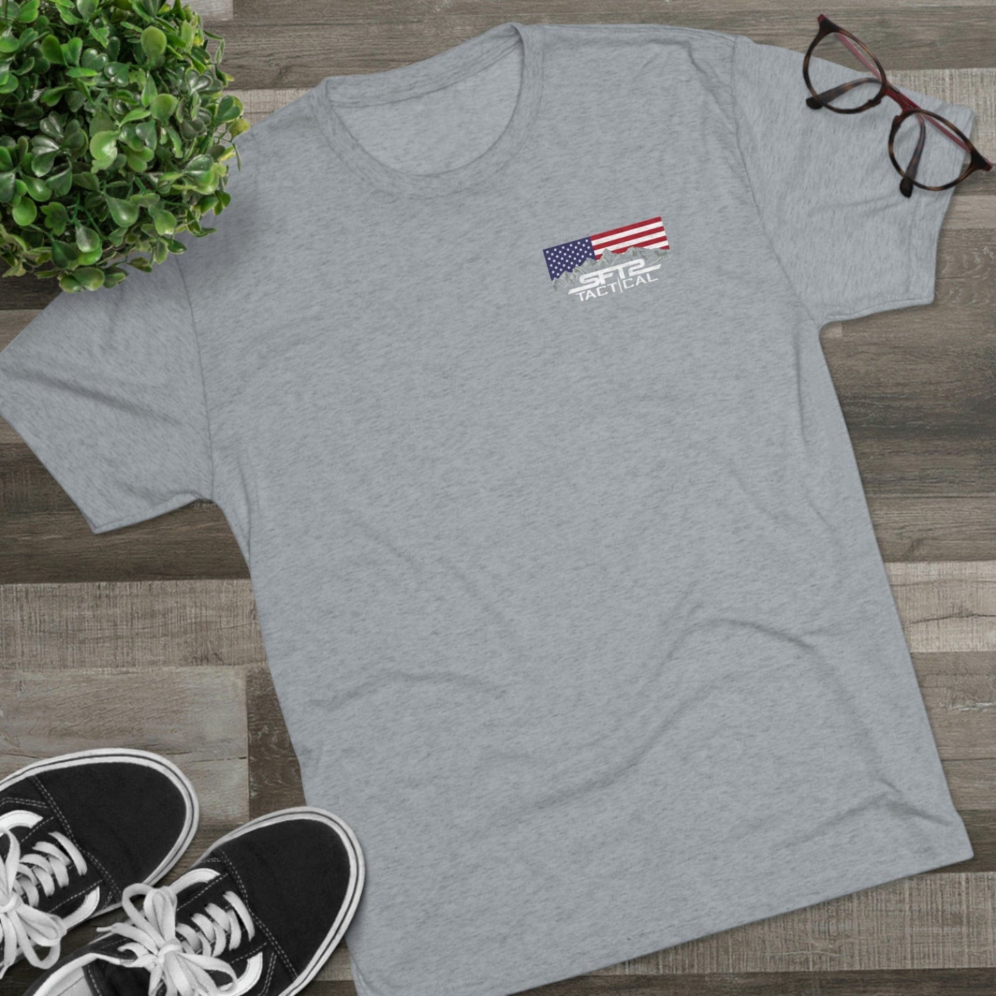Over My Dead Body -  Tri-Blend Crew Tee