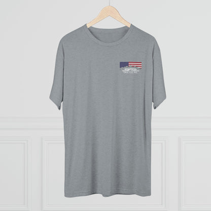 Over My Dead Body -  Tri-Blend Crew Tee