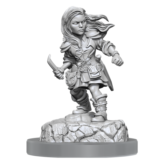 D&D: Nolzur's Marvelous Miniatures - Halfling Rogue Female